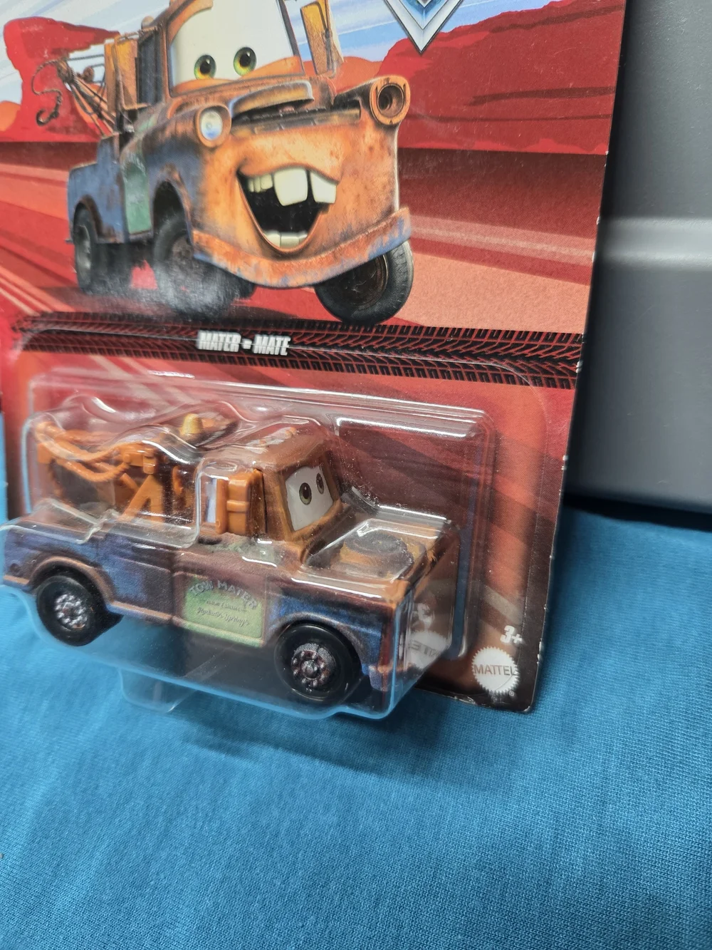 Disney Pixar Cars 2021 TOW MATER WITH HOOK Metal 1:55 Scale Diecast